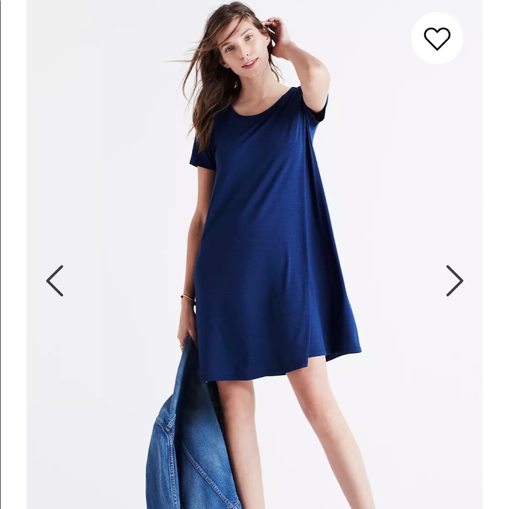 Madewell t-shirt swing dress | size small